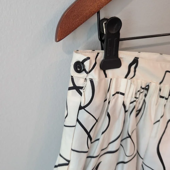 Maeve Black and Orange Skirt Knee-Length - Picture 5 of 9